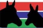 gambia horse and donkey logo